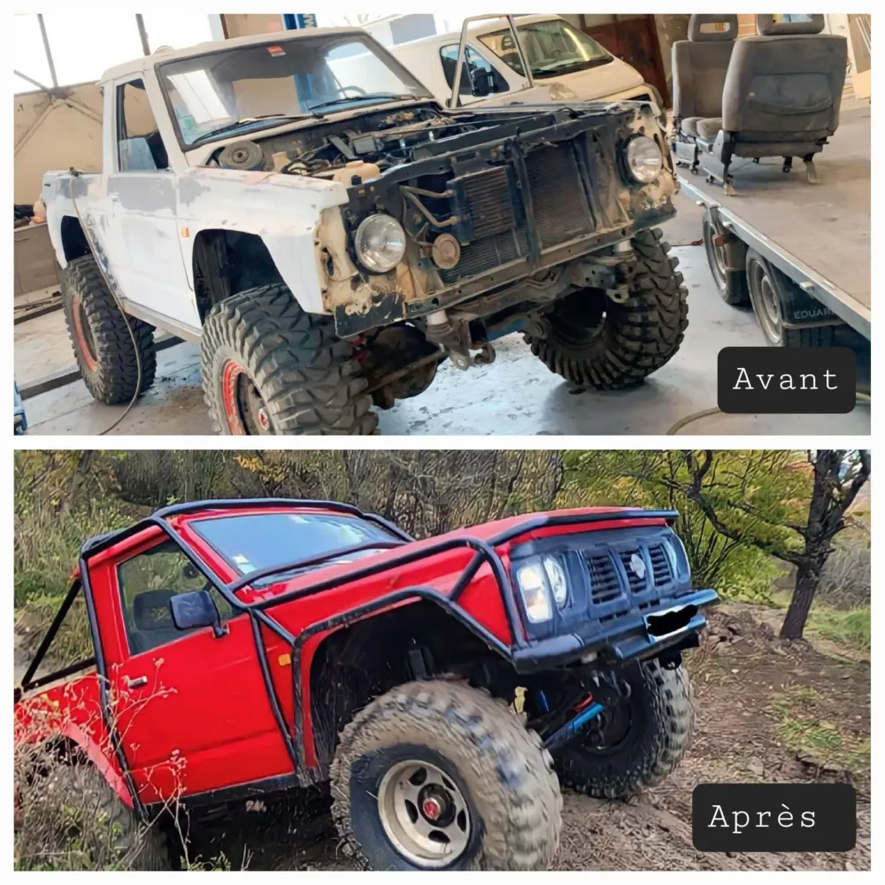 Préparation 4x4 pour randonnée à Lezoux